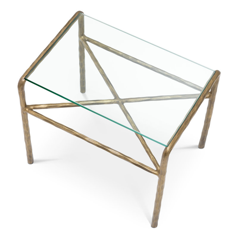 Glass End Table