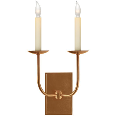 Chapman & Myers TT Double Sconce