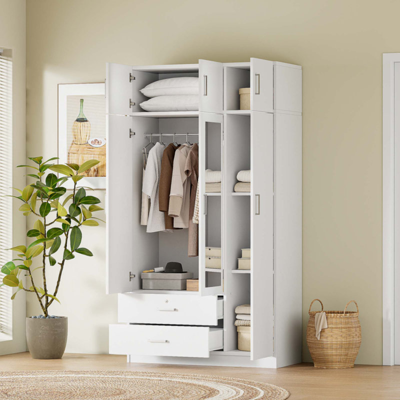 Armoire décorative, Blanc