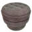 Modern Fabric Round Storage Ottoman-886572933