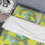 Ensemble de housse de couette en microfibre jaune / vert 3 pièces-182401275