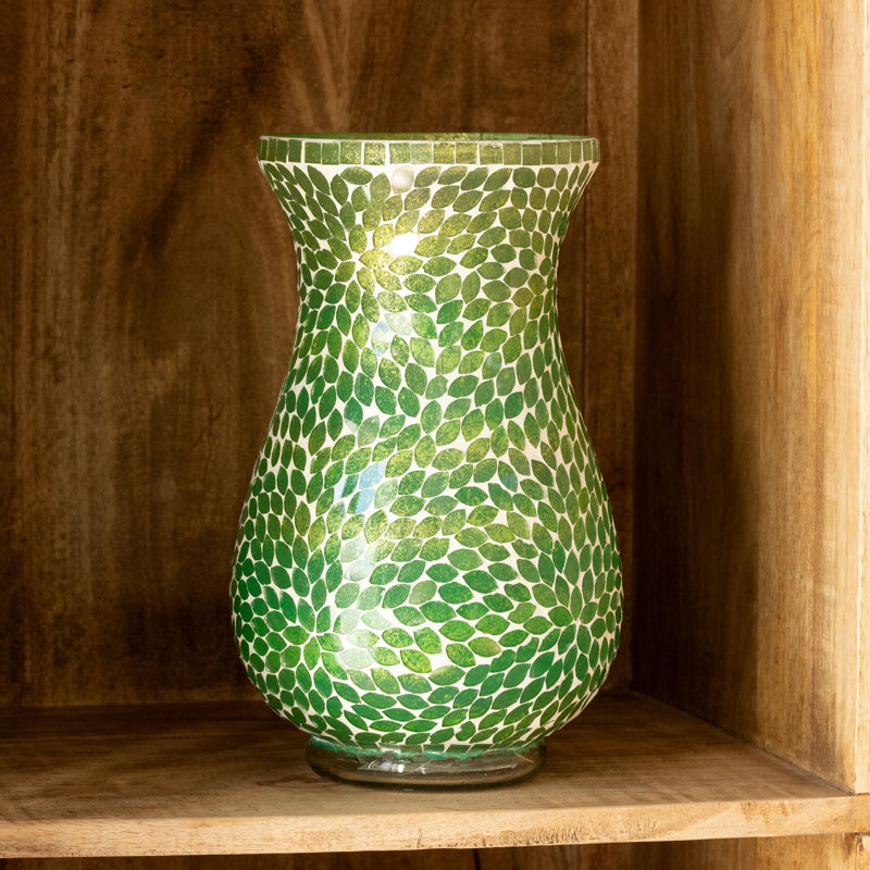 Coastal Cottage Glass Table Vase