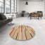 Tapis beige / brun à rayures Tien-731327194