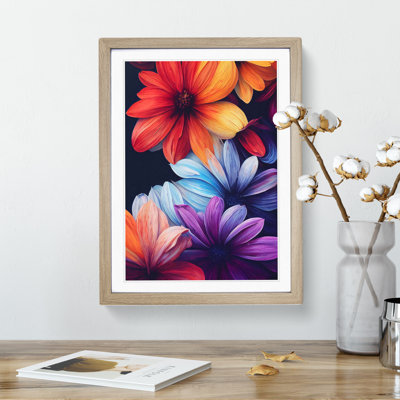 Colourful Flowers No.1 - Print