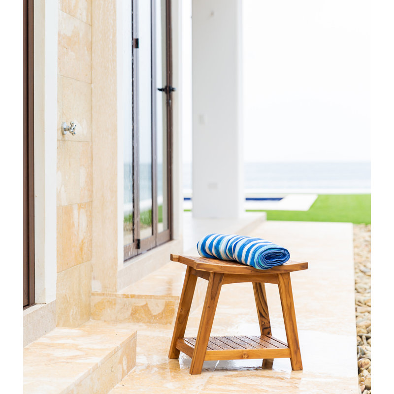 Ometepe 19" W Teak Shower Bench