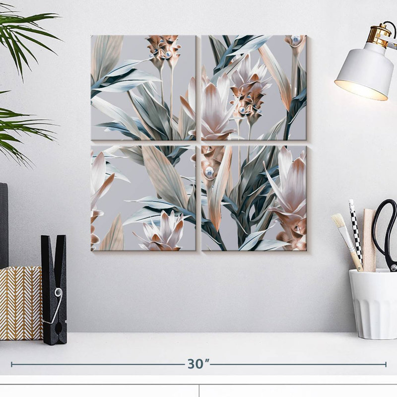 Fleurs exotiques Harnek, H 18 po x l 18 po