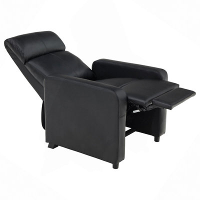 Upholstered Push-Back Recliner