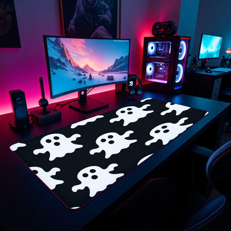 Polyester Desk Pad, 31.5x15.5