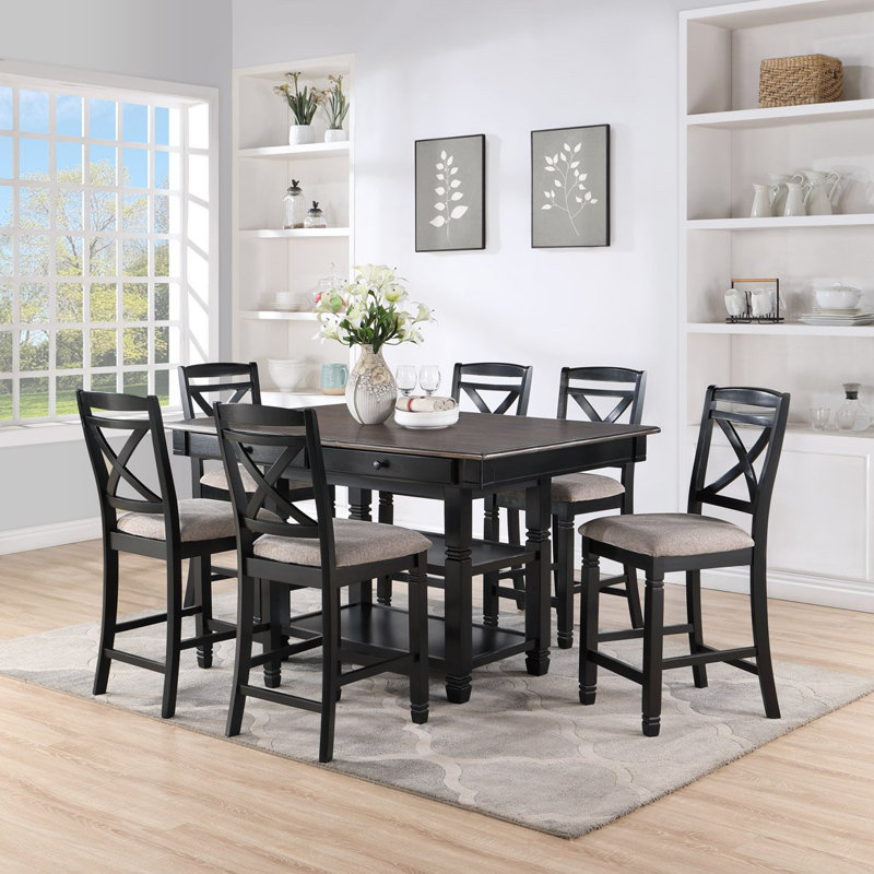 Cafiero - Person Four Leg Dining Set