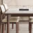 Modern creamy style rectangular rock table