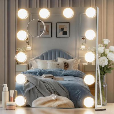 Miroir de maquillage lumineux