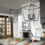 Lustree 6 lumières lanterne Arletta-2066573049