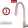 Stellen Pull Down Touchless Single Handle Kitchen Faucet
