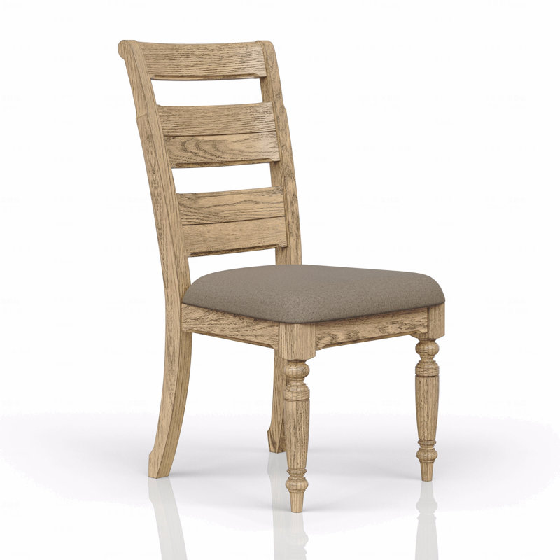 Chaise d'appoint à dossier, Brun