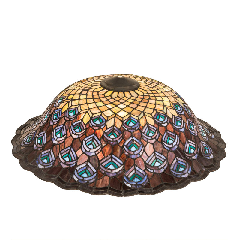 Peacock Feather Novelty Lamp Shade