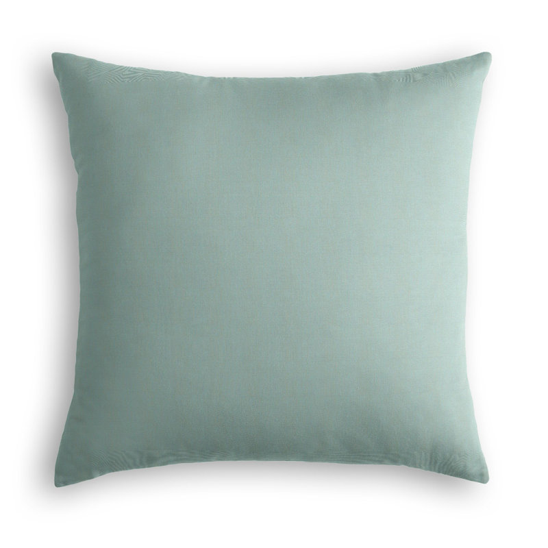 Housse de coussin intérieur / extérieur, 24 po x 24 po, Écume de mer, Pas de bourre