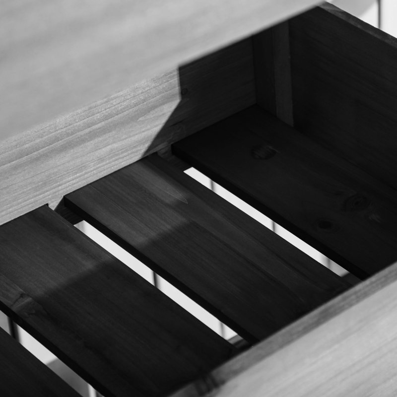 Boîte à fleurs verticale en bois gris, 4 étages pour plantes d'extérieur, auto-drainant avec fleurs en tissu non tissé, légumes, herbes, non tissé, finition