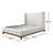 Chartier Upholstered Wingback Bed-1918536493