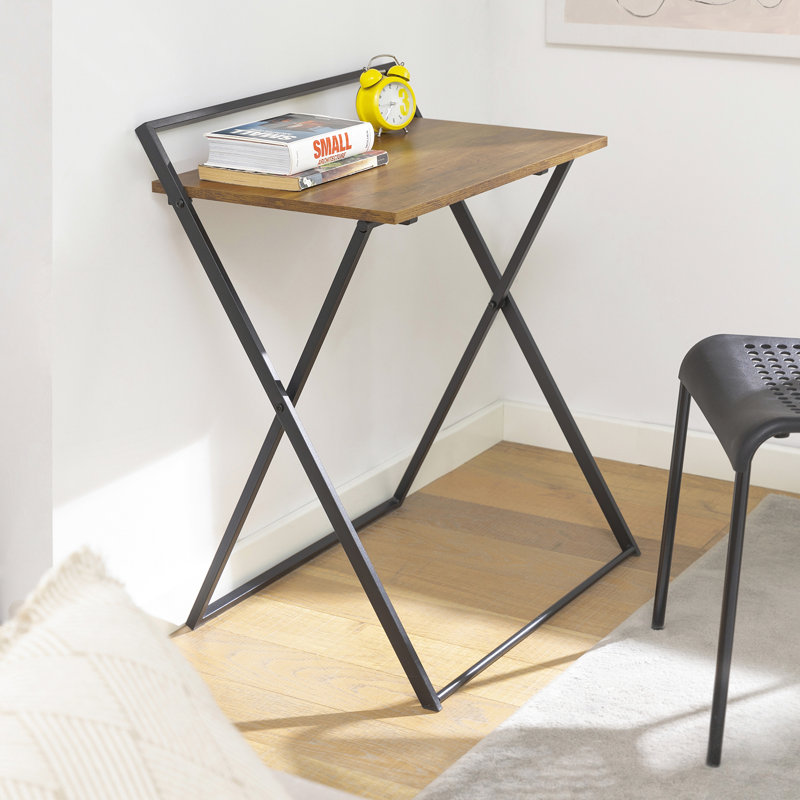 Computer desk, Black, Brown