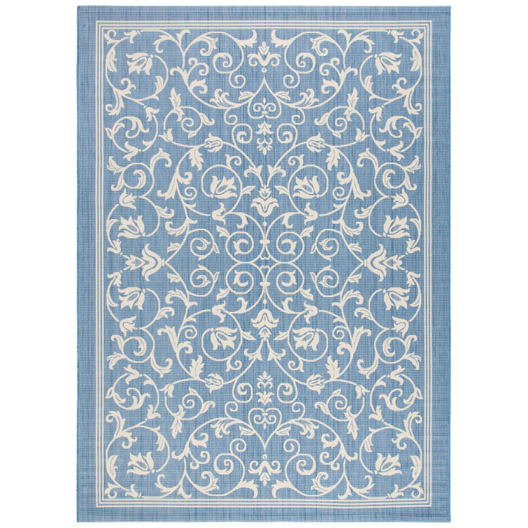 Cokley Performance Floral Indoor/Outdoor Area Rug