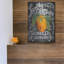  «Chalkboard Pepper» par Art Licensing Studio, art mural en métal, 12 po x 16 po-1612139787
