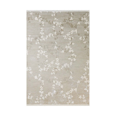 Palermo Floral Area Rug in Sand