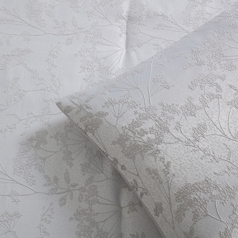 Ensemble d'édredon jacquard 5 pièces Tahari Home Nikka, Antatique, Édredon de très grand lit et 4 pièces additionn