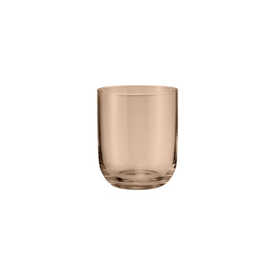 FUUMI Tumbler Glasses - 11.5 Ounce - Set of 4 - Smoked Glass
