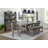 Coelho Extendable Solid Wood Base Dining Table
