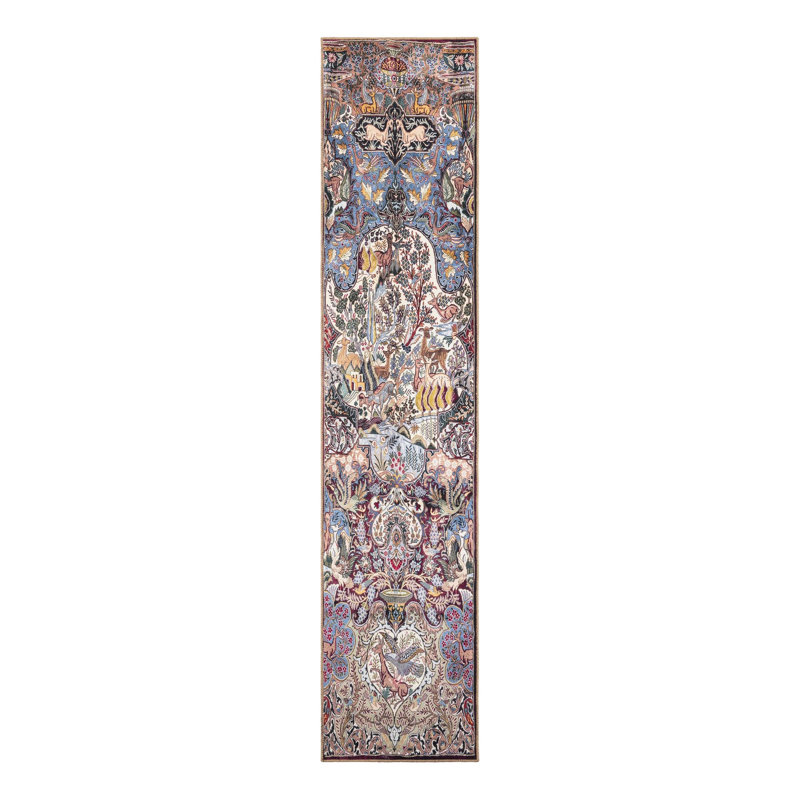 Bungalow Rose Naomi Timeless Rug, Tapis de couloir 2 pi 7 po x 12 pi