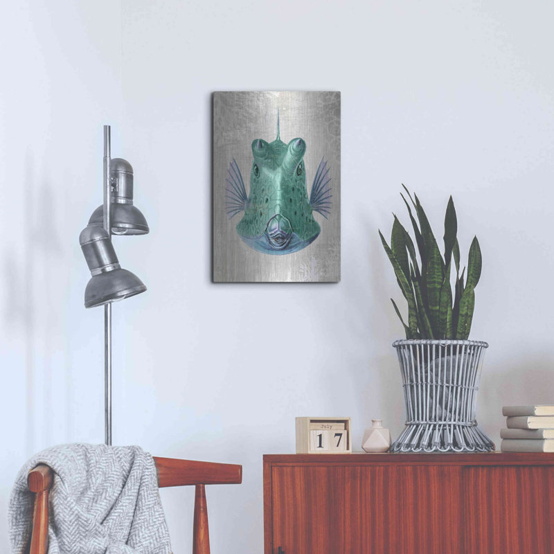 " Cowfish " by Fab Funky, 16" W x 24" H