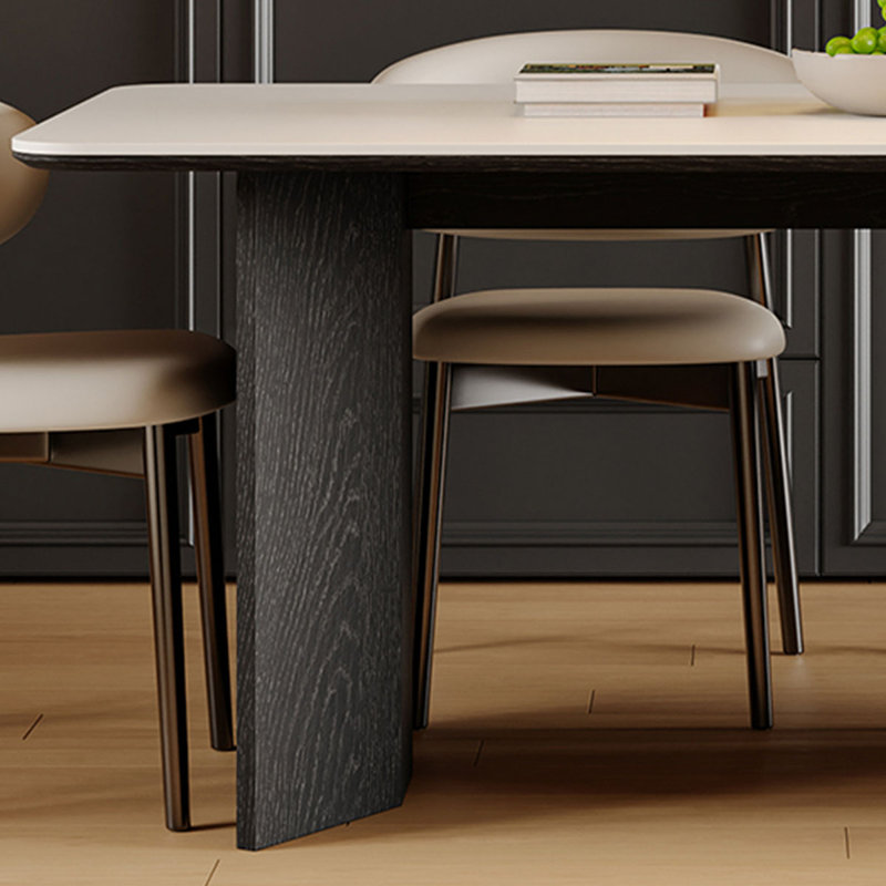 Ensemble de table de salle à manger moderne pour petits espaces, H 29,5 po x L 55,1 po x l 31,4 po