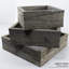 Ensemble de 3 tablettes murales Vintage Farmhouse Shadow Box-262747656