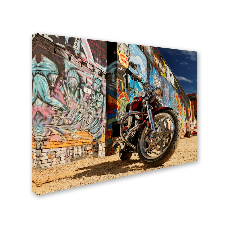 Alexan «Boise Freak Alley 1», reproduction de photo sur toile tendue, H 24 po x l 32 po