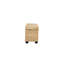 42" Natural Rattan & Solid Mahogany Lift-Top Storage Trunk