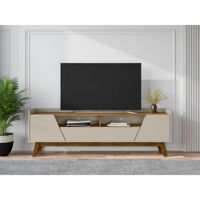 Marcus TV Stand for TVs up to 70", Beige/Nature