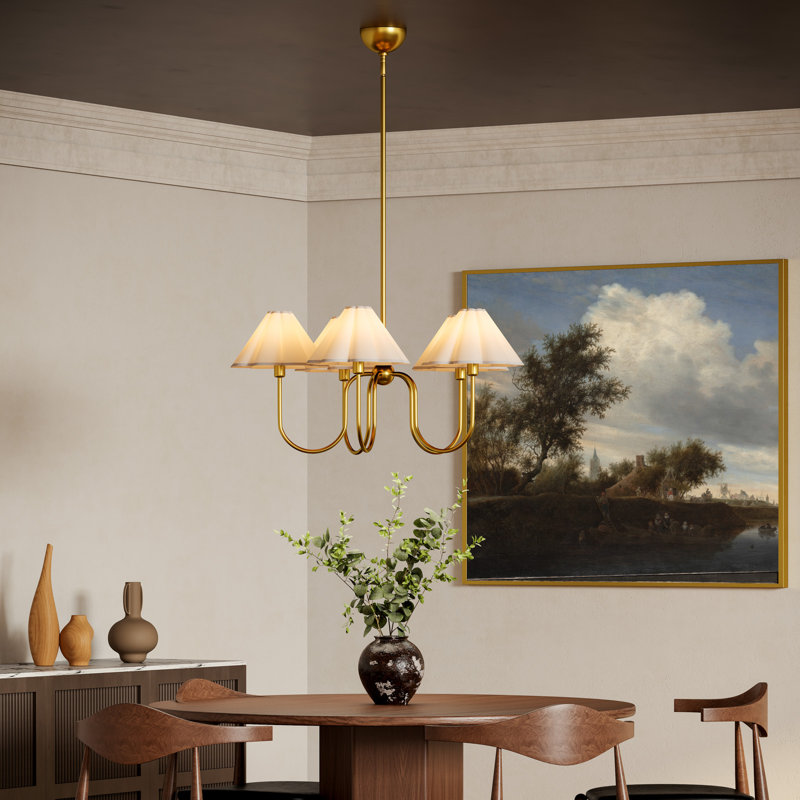 Rosemary 5-Light Chandelier, Gold