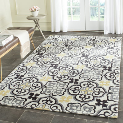Dilpreet Hand Hooked Performance Geometric Rug