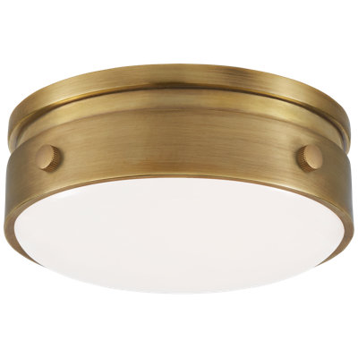 Thomas O'Brien Hicks 5.5" Solitaire Flush Mount