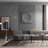 Funambulist Gold Floor Lamp With Marble Base | Minimalist Metal Frame, Warm White Light