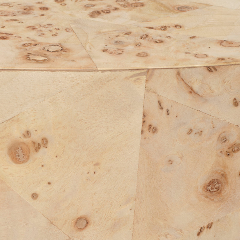 Configuration Wood Side Table, Bleached