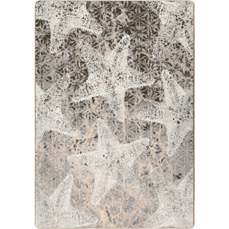 Aziz Abstract Indoor Rug, Rectangle 5' x 8'