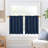 Short Room Darkening Thermal Insulated Window Curtains (Set of 2)-1083889032-1083889025