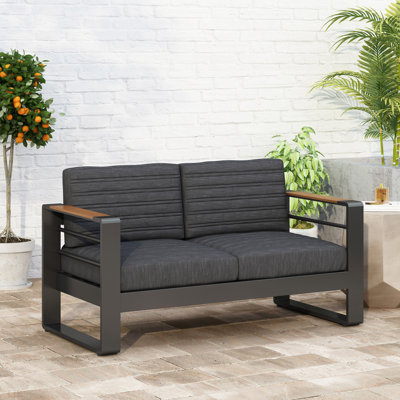 GIOVANNA LOVESEAT, Assembly required, Aluminum frame