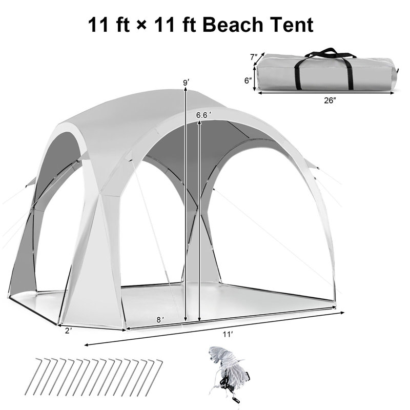 Tente pour 6 personnes avec sac de transport