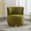 Fauteuil demi-tonneau pivotant 360 ° - Velours-912710627