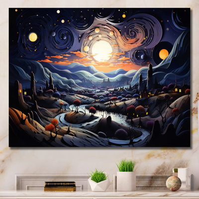 " Surrealism Dreamscapes River III "