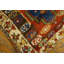 Small Scatter Size Antique Rustic Tribal Wool Pile Turkish Yastik Throw Rug