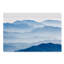 « misty blue montagnes », reproduction de photo sur toile tendue-2103722795