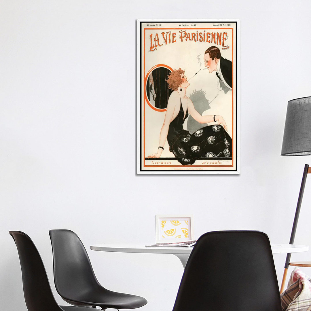 1921 La Vie Parisienne Magazine Cover by The Advertising Archives - Gallery-Wrapped Canvas Giclée on Canvas